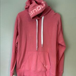 Under Armour Coral Hoodie with White Accents